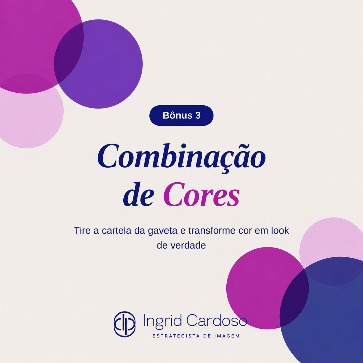 Bônus 3: Material de Combinação de Cores